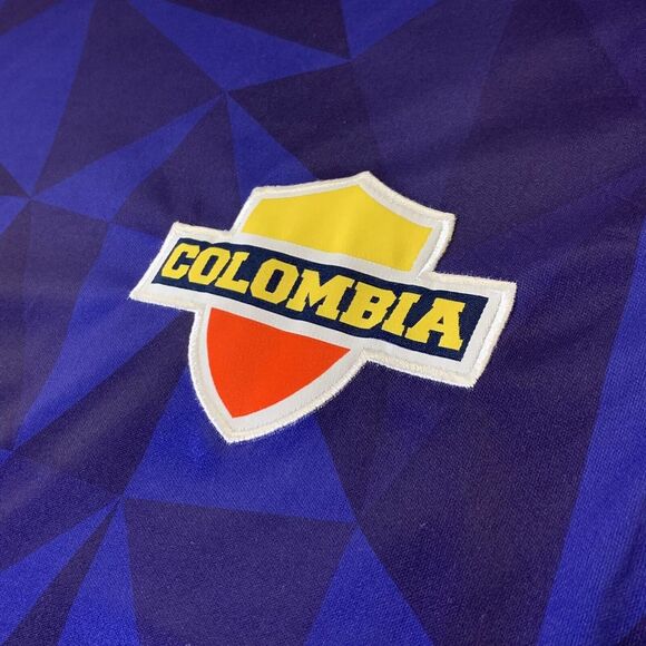 Colombia Soccer Shirt Mens Medium Jersey Replica Futbol Chamisa Xcelsius Active - Picture 4 of 14